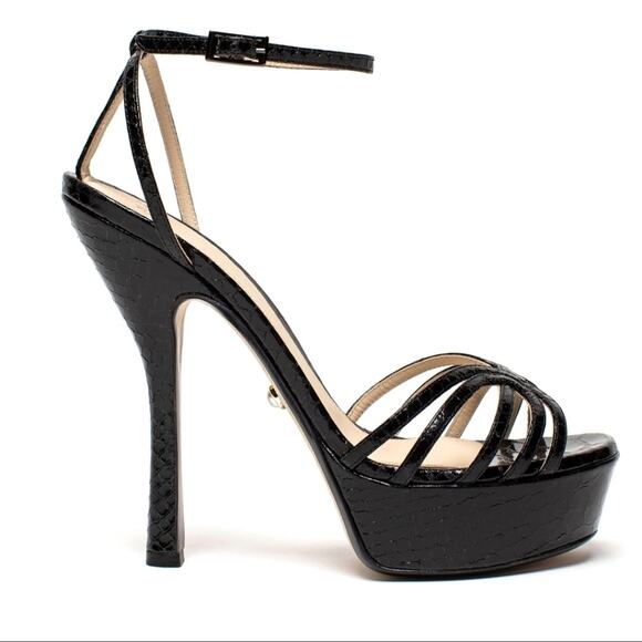 Alevi Milano Caterina Leather Stilletto Pumps Heels 38.5/8.5 - Picture 2 of 13